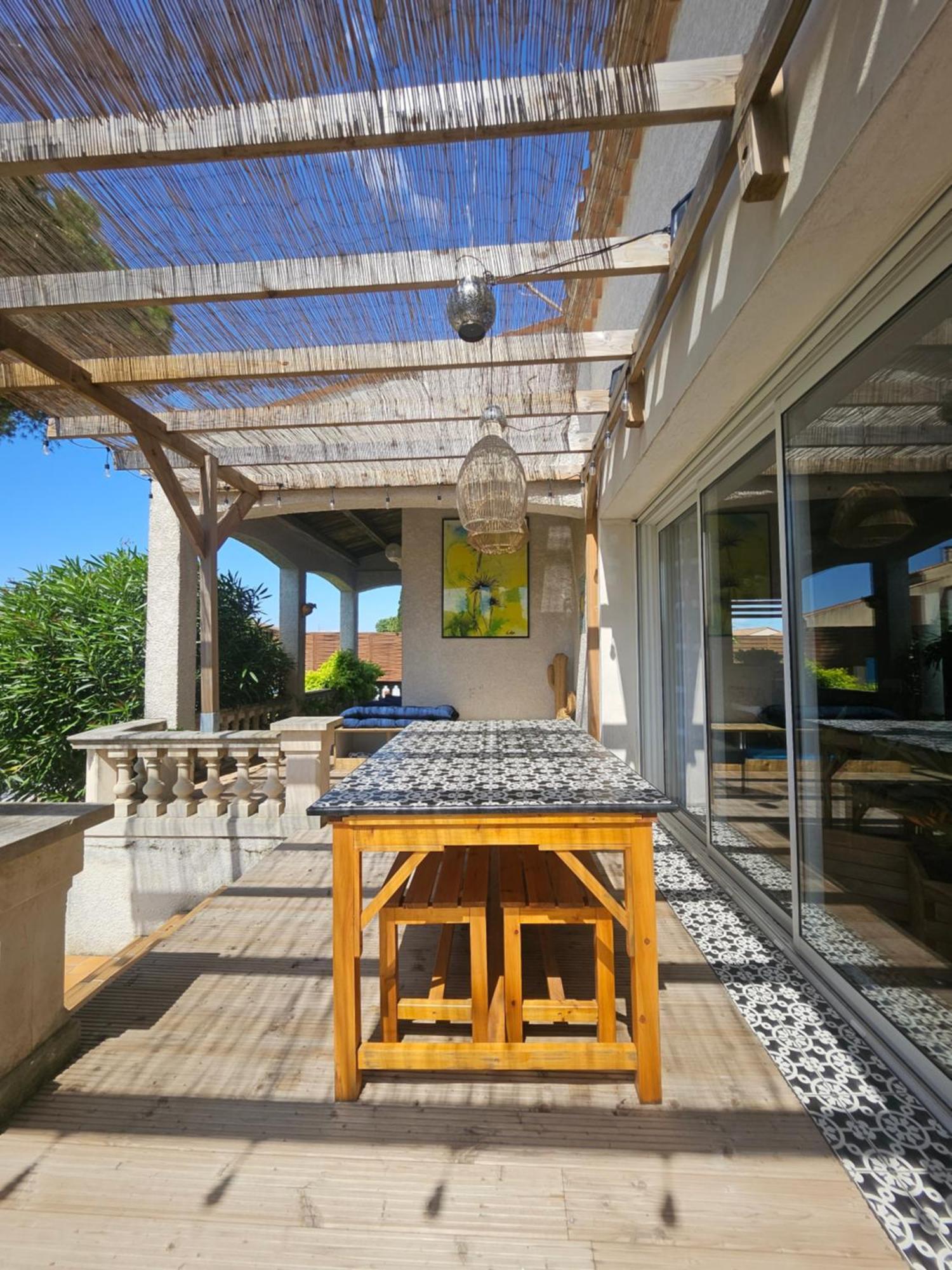 Belle Villa Lespignan Exteriér fotografie