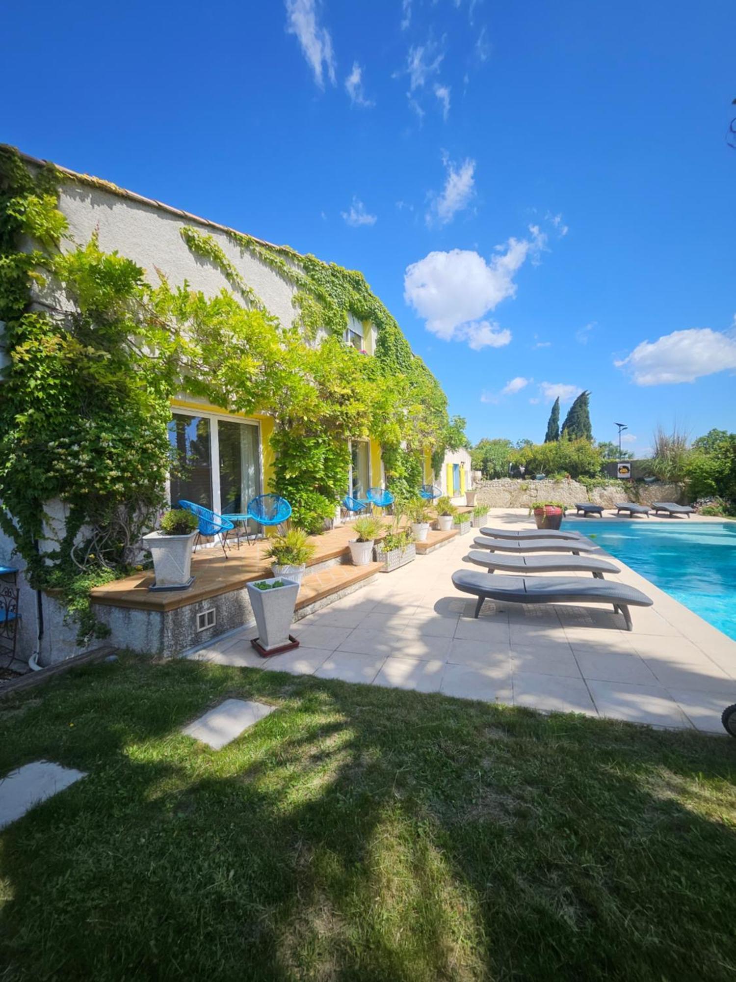 Belle Villa Lespignan Exteriér fotografie